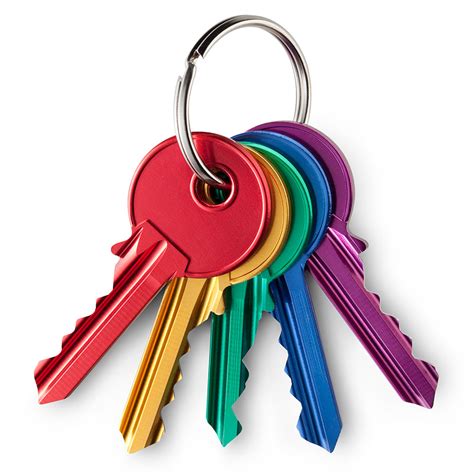 Rainbow House Keys 